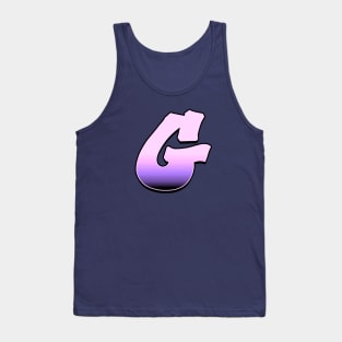 Letter G - Pink fade Tank Top